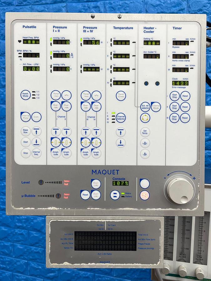 Used MAQUET Heart Lung Machine REF: 917741