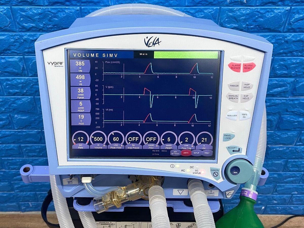 Used VYAIRE T Bird Ventilator