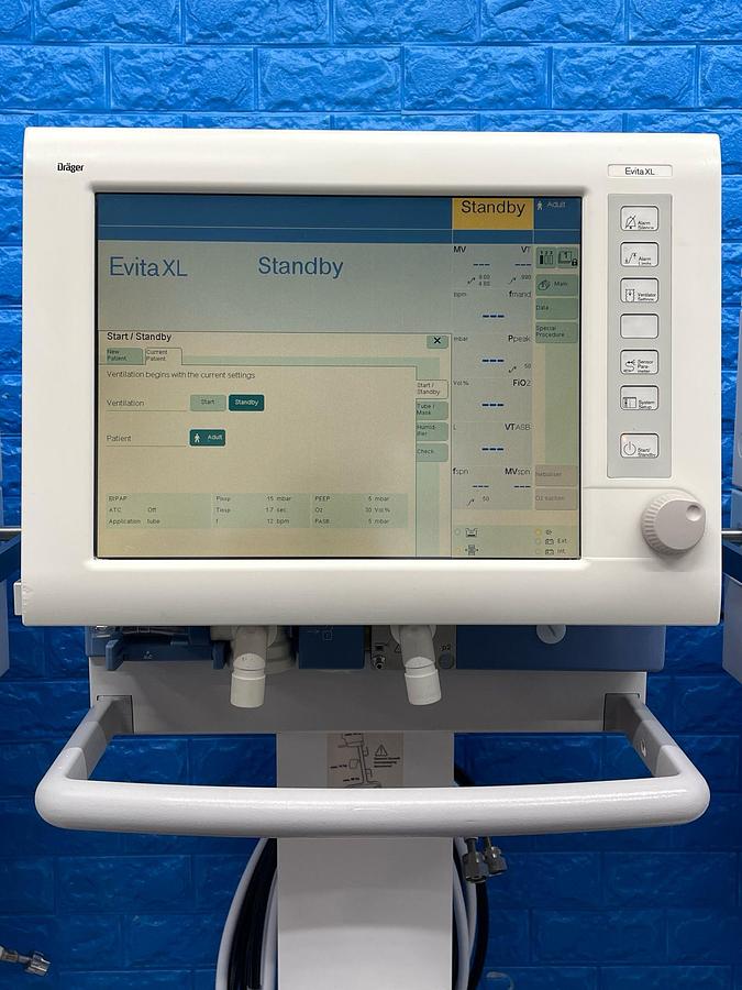 Used 9X Dräger Evita XL Ventilator