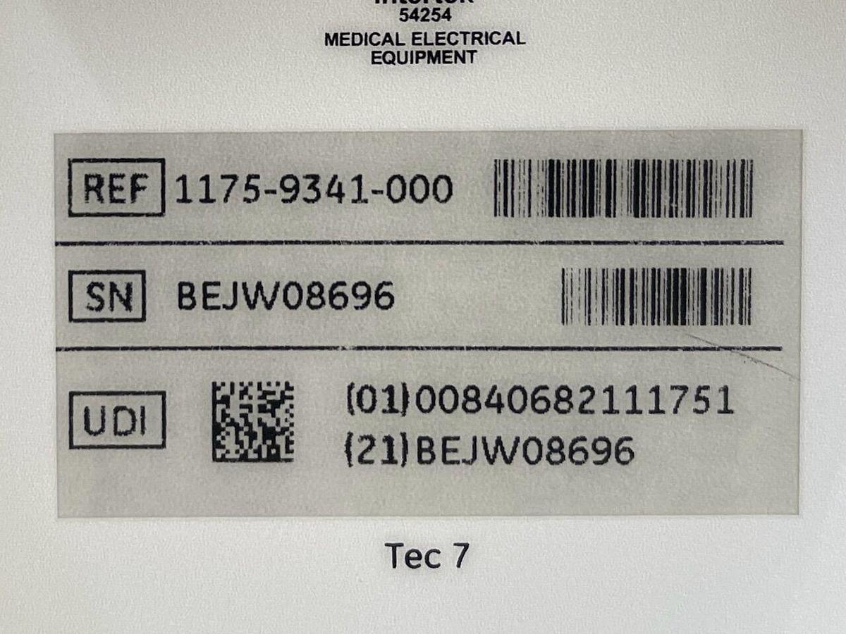 Used GE DATEX-OHMEDA Tec 7 Sevoflurane