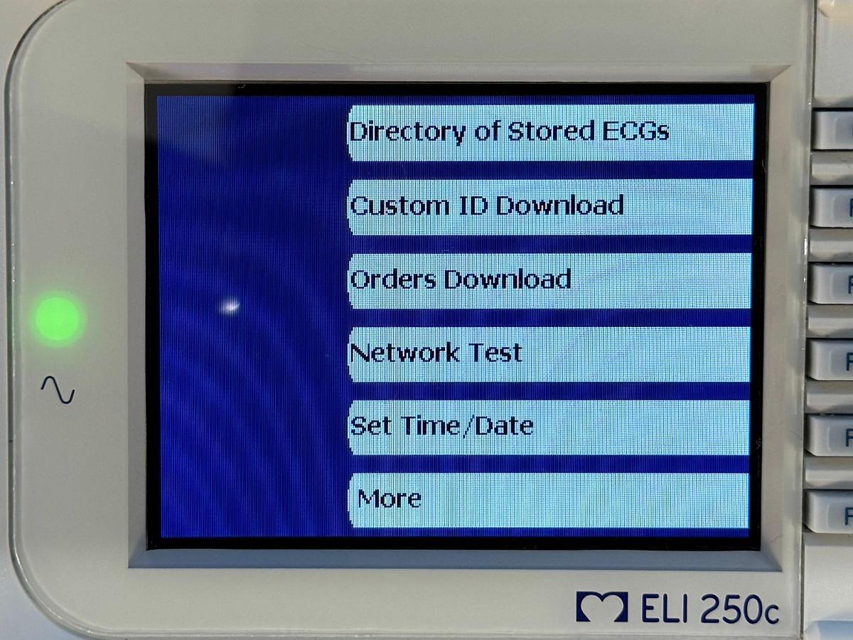 Used Mortara ELI 250c Electrocardiograph ECG REF: EL I250c-BCB-BAFAX 
