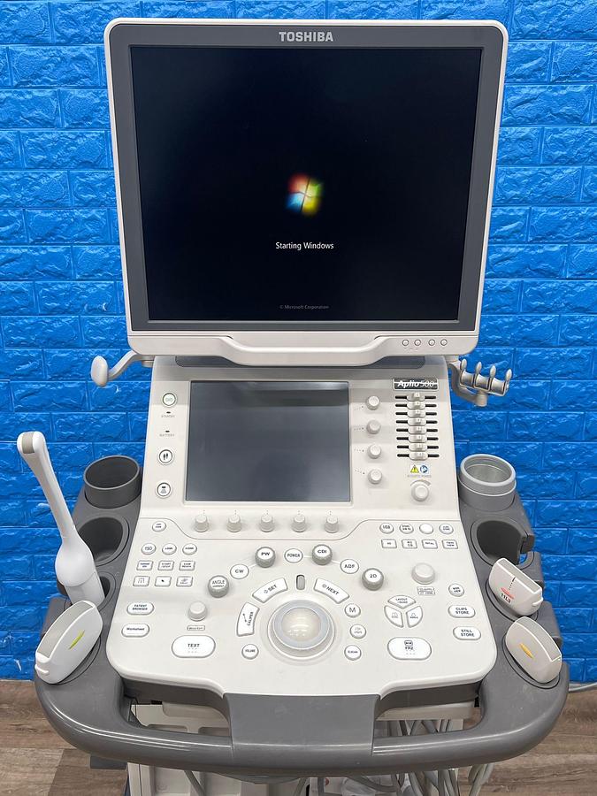 Used TOSHIBA Ultrasound Aplio 500 YOM: 2016