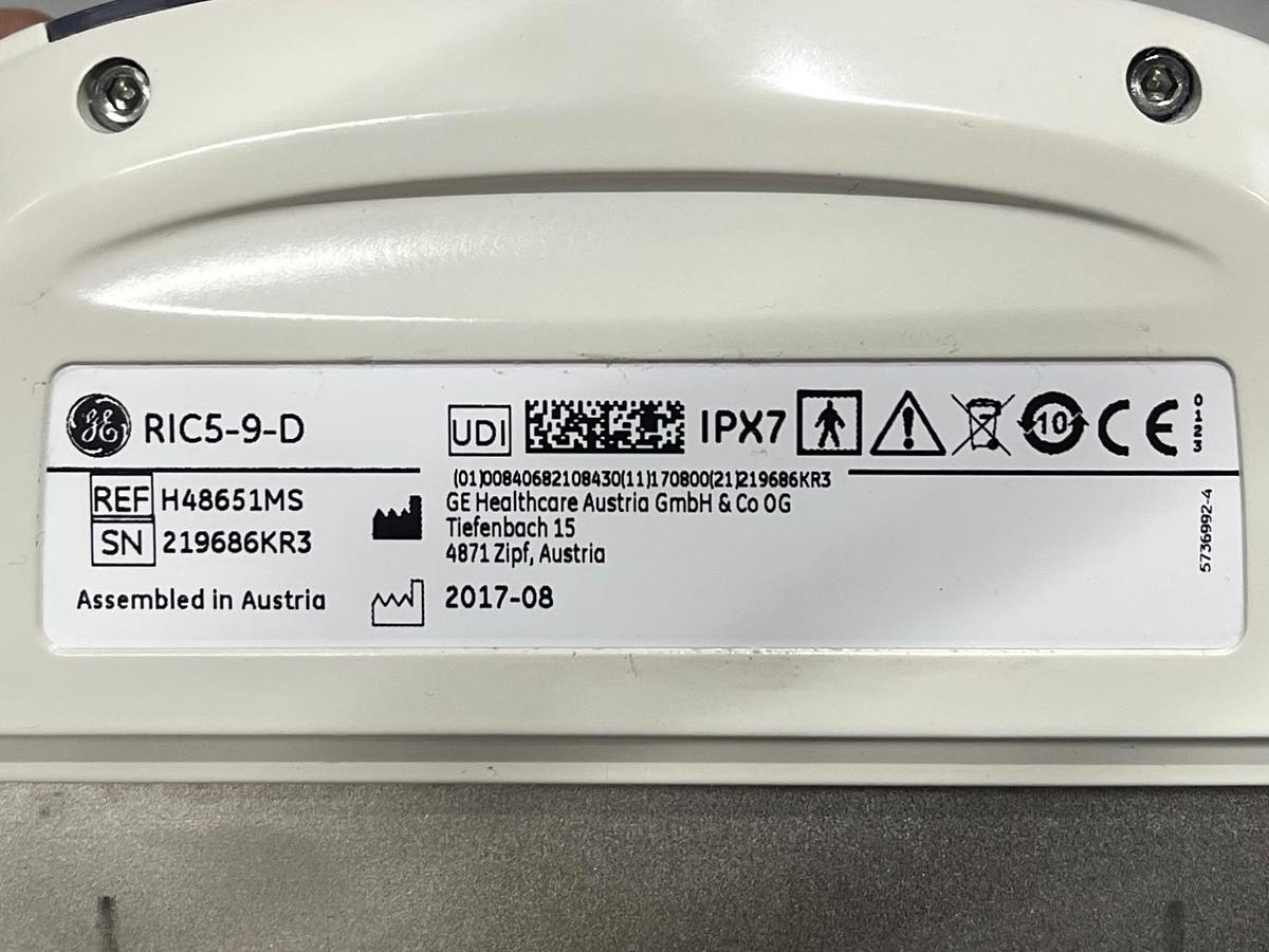 Used GE Voluson E10 OLED BT19 HD LIVE, YOM: 2017