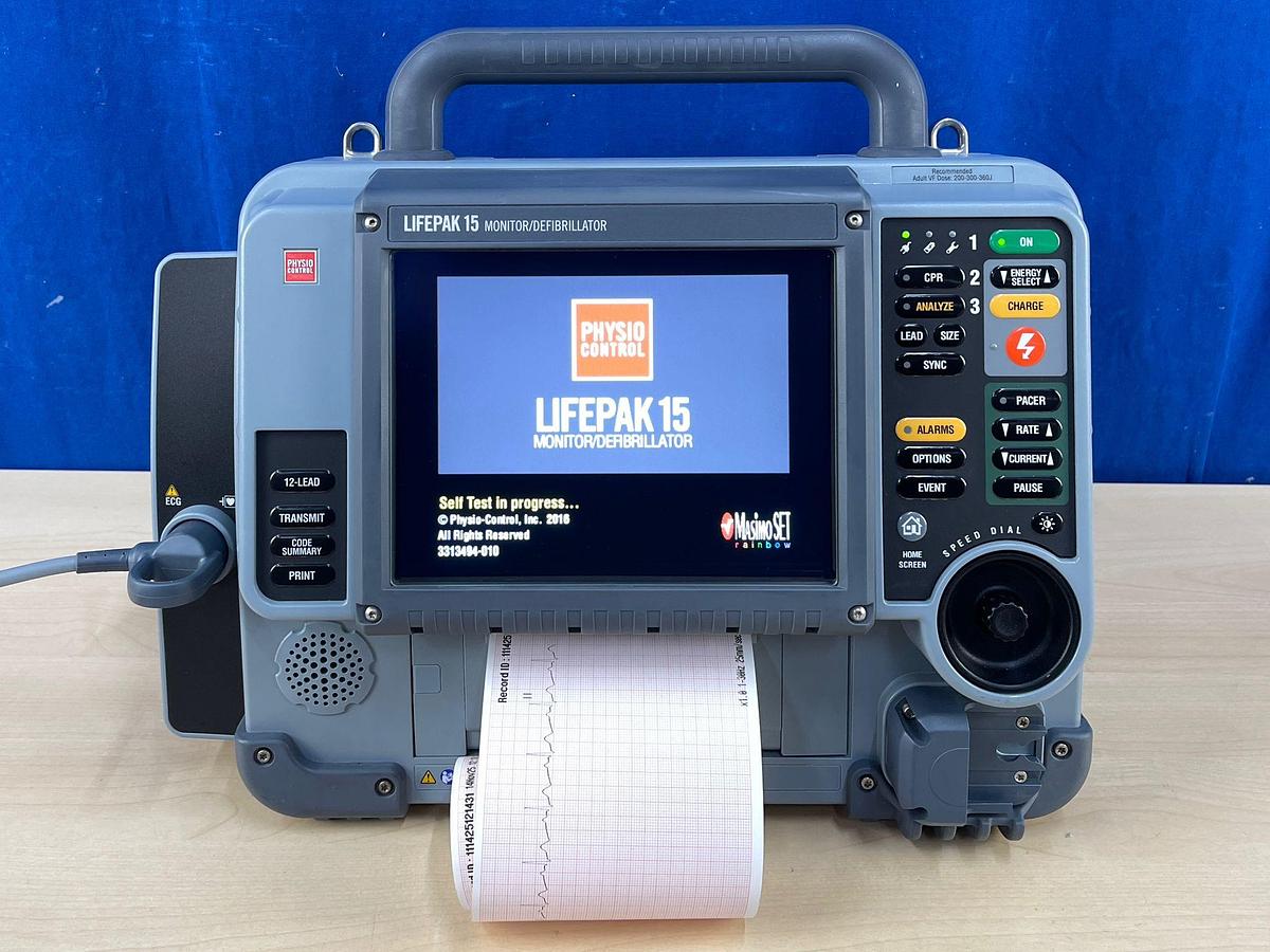 Used Physio Control Lifepak 15 Monitor YOM: 2018