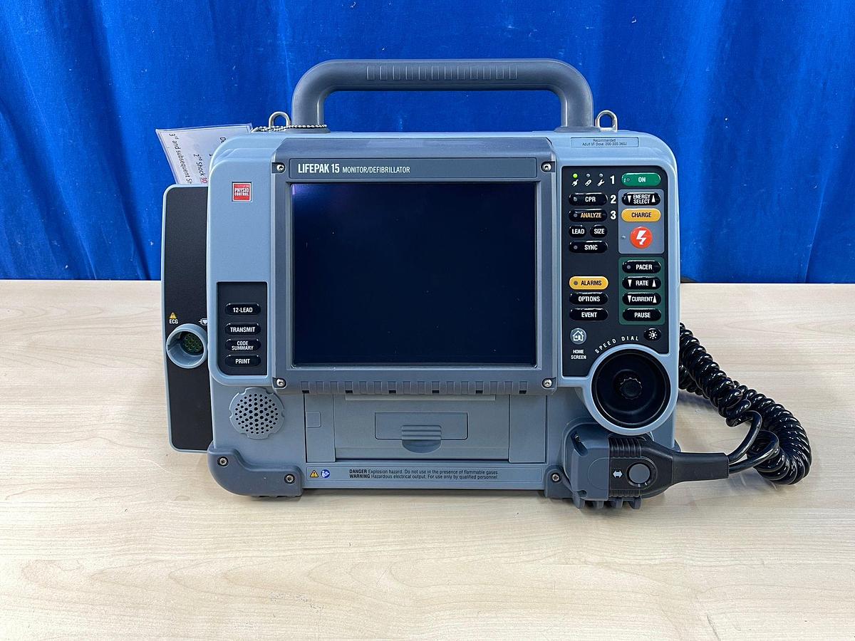 Used Physio Control Lifepak 15 Monitor YOM: 2018