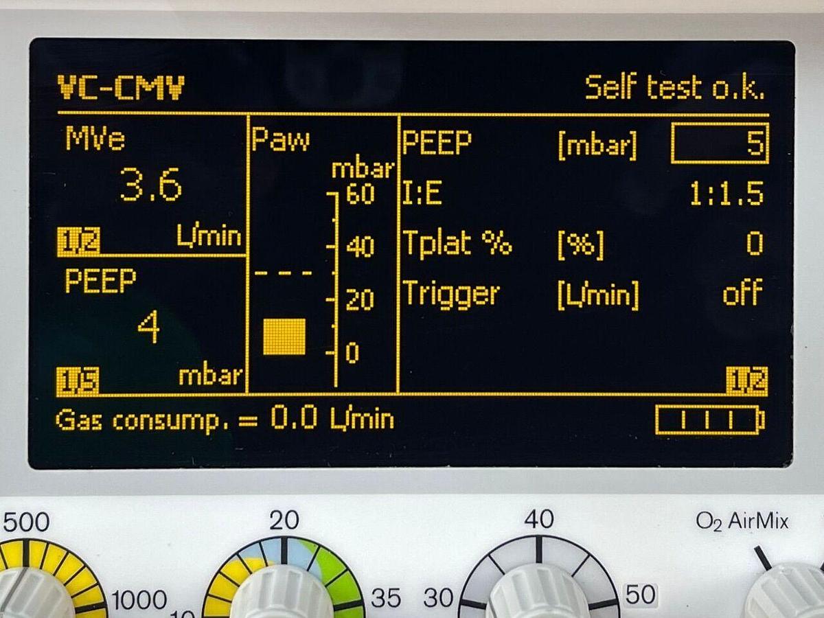 Used DRAEGER Oxylog 2000 plus YOM