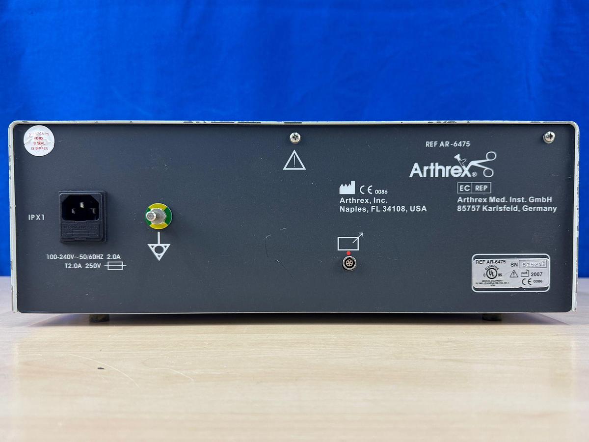 Used Arthrex Continuous Wave III Arthroscopy Pump REF: AR-6475 YOM: 2007 