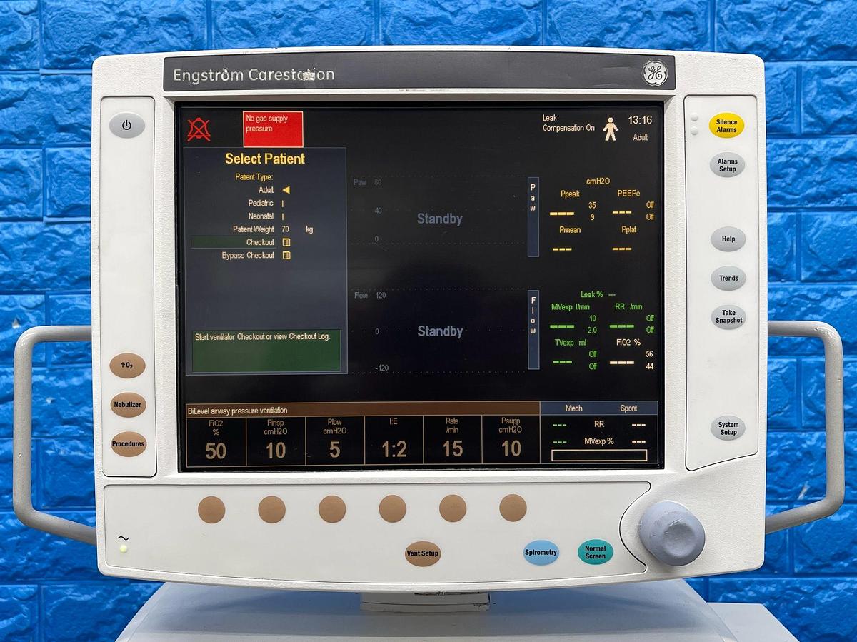 Used GE Engstrom Ventilator SW: 06.01 Hours: 21227 YOM: 2009