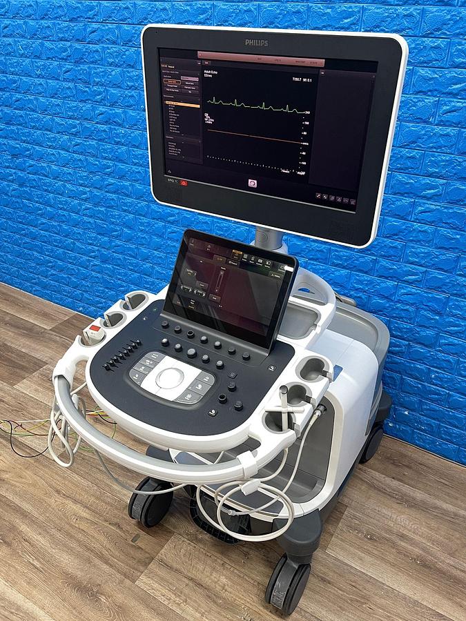Used Philips EPIQ 7C Ultrasound  SW: HW A.1 YOM: 2016 SN: US616B0913 Probe  X5-1 