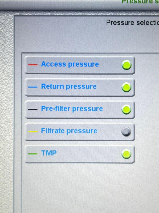 Used FRESENIUS MultiFiltratePro Dialysis Machine Low Working Hours YOM: 2018