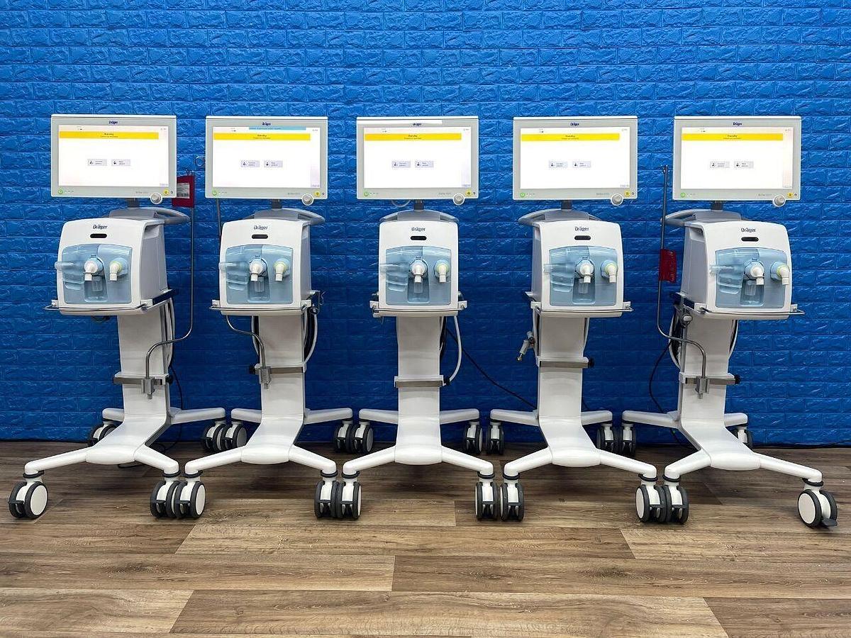 Used DRAEGER Dräger Evita V800 Ventilator YOM