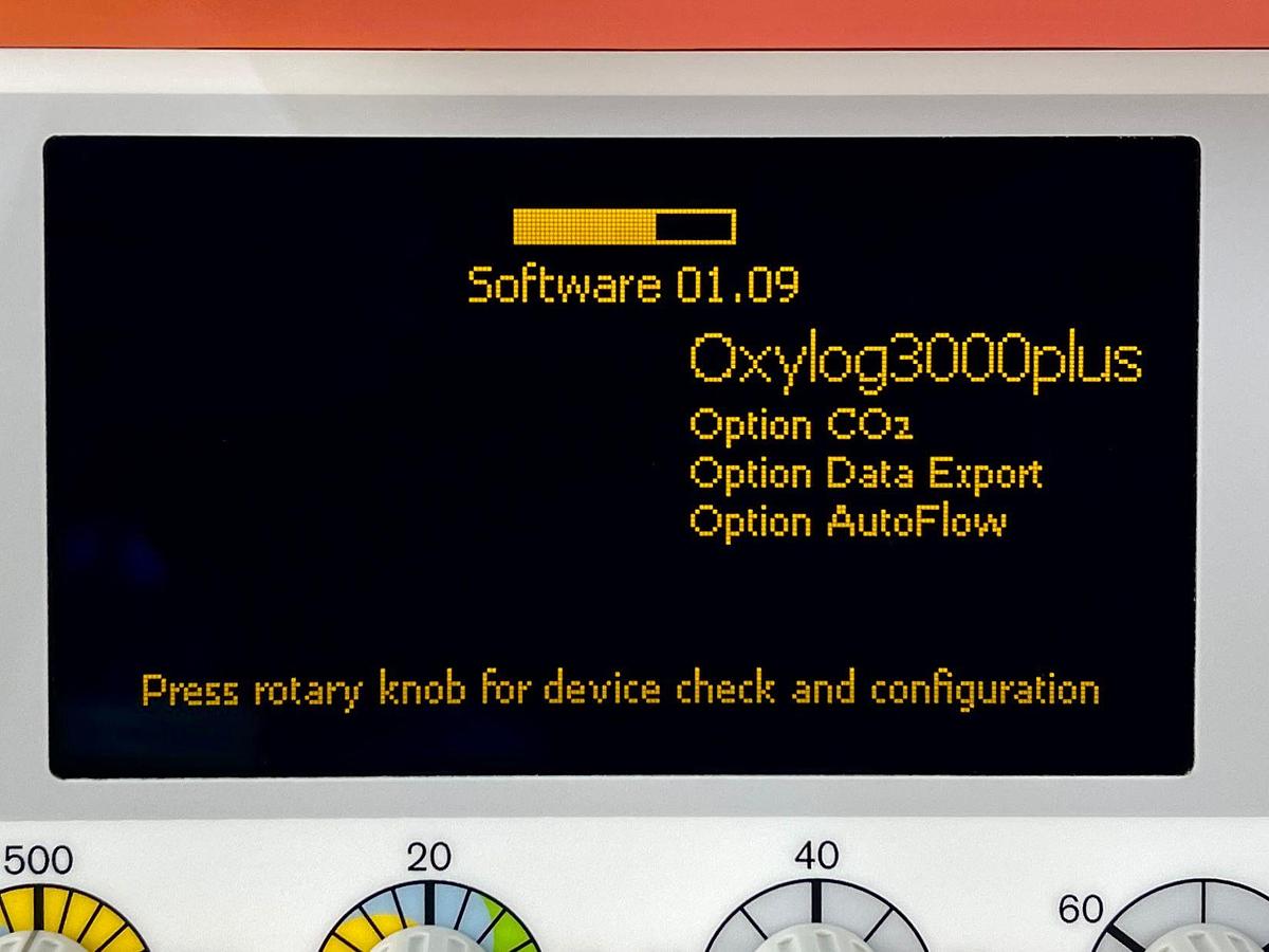 Used Dräger Oxylog 3000 Plus YOM: 2019