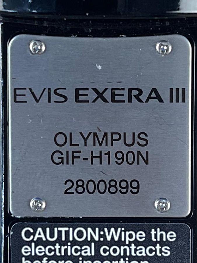 Used Olympus Scope Model: GIF-H190N