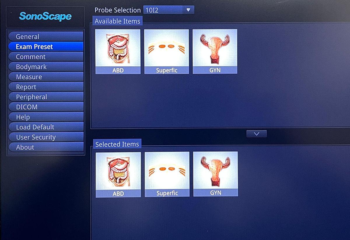 Used Sonoscape X3 Ultrasound YOM: 2019