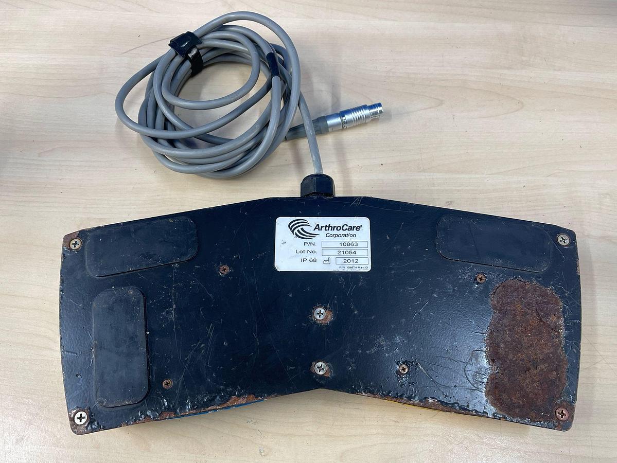 Used Arthro Care Footswitch, RF: AR-6483, YOM: 2010