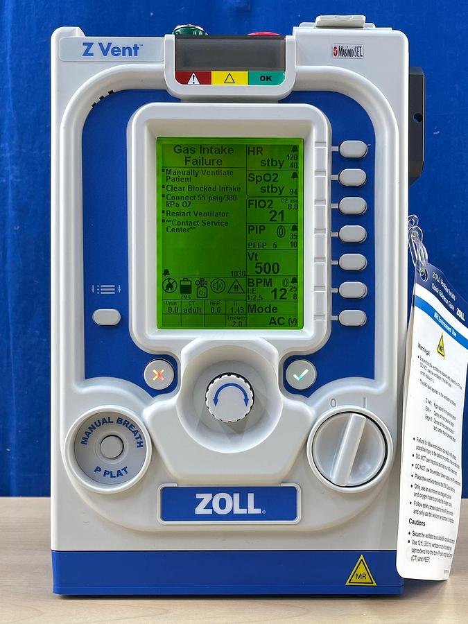 Used Zoll 731 Series Ventilator YOM: 2019 