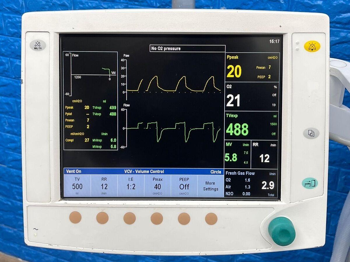 Used GE Aespire View Anesthesia YOM