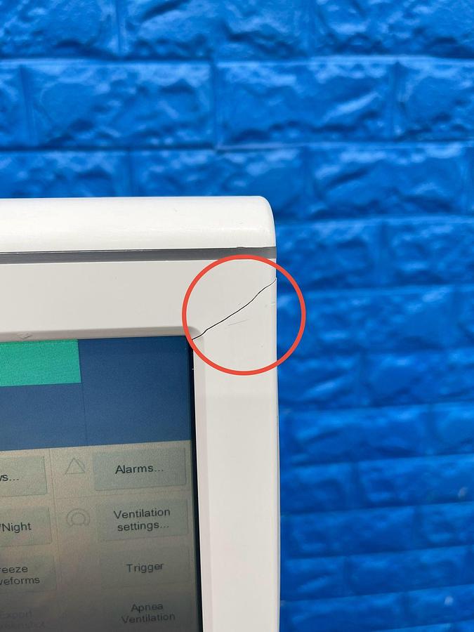 Used Dräger Evita V500 Ventilator SW: S02.51.01 Hours: 33367 YOM: 2013 SN: ASEE-0086