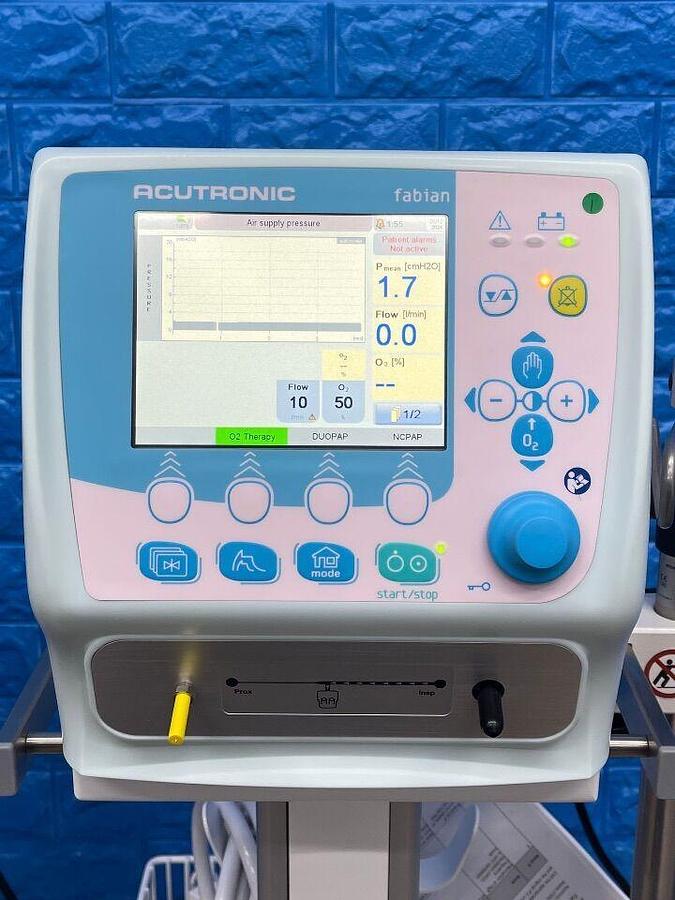 Used ACUTRONIC Fabian Therapy Evolution YOM