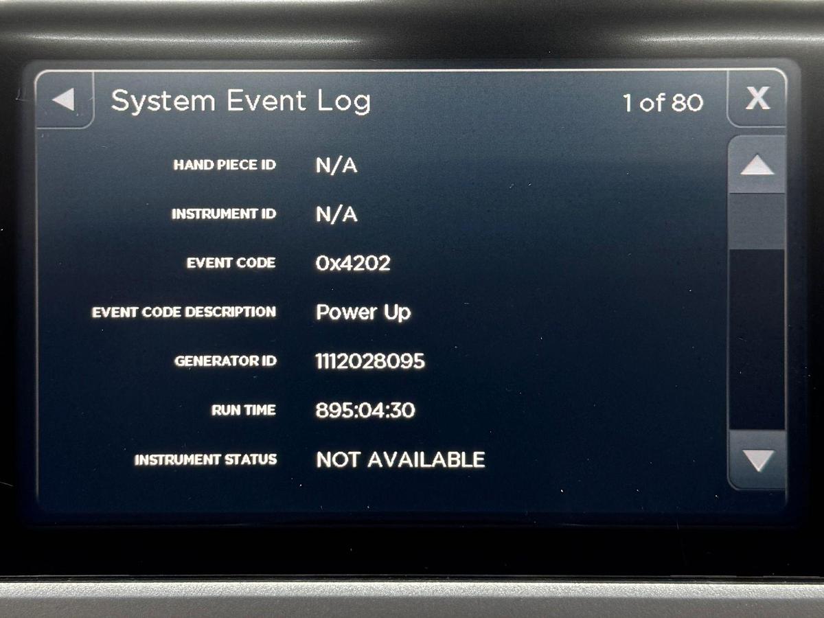 Used Ethicon GEN 11 Include Foot Switch YOM: 2020