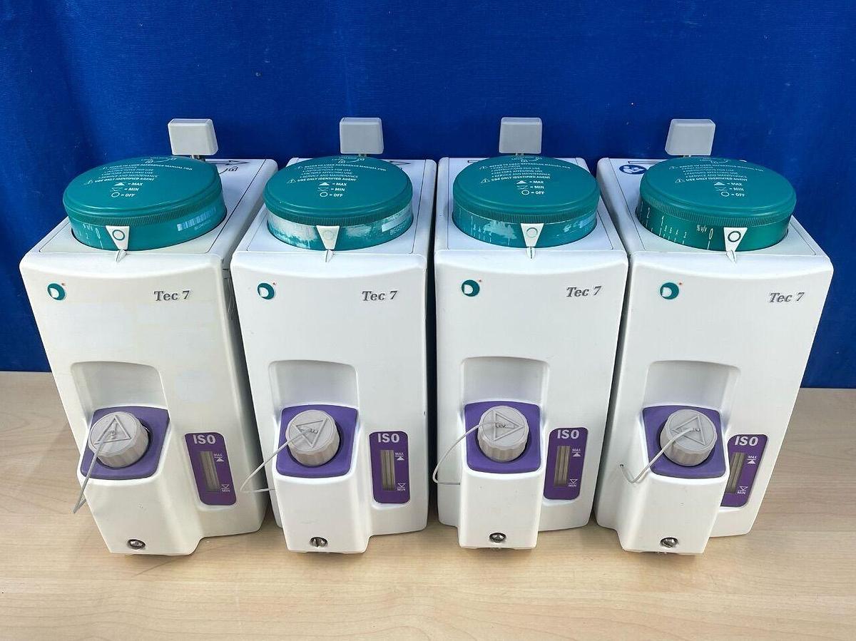 Used GE DATEX-OHMEDA Tec 7 Isoflurane