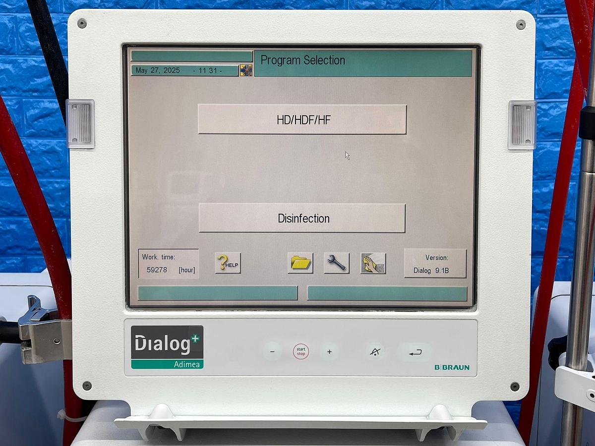 Used B BRAUN Dialog + Adimea, YOM: 2011 -8 pieces