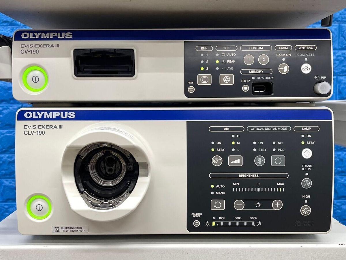 Used OLYMPUS CV-190/CLV-190 Tower Endoscope