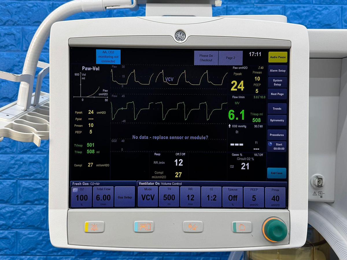 Used GE Avance CS2 Anesthesia YOM: 2013