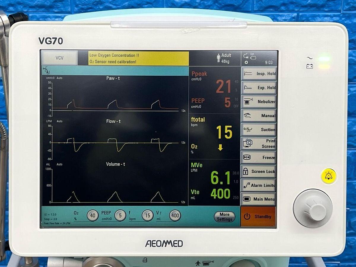 Used AEONMED Ventilator VG 70, YOM