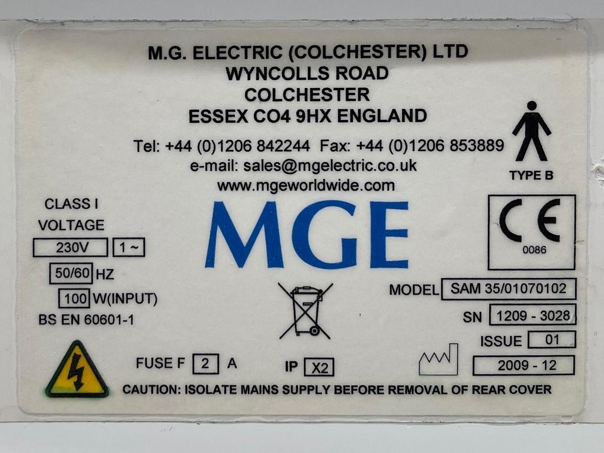 Used MGE SAM Electric Suction Pump