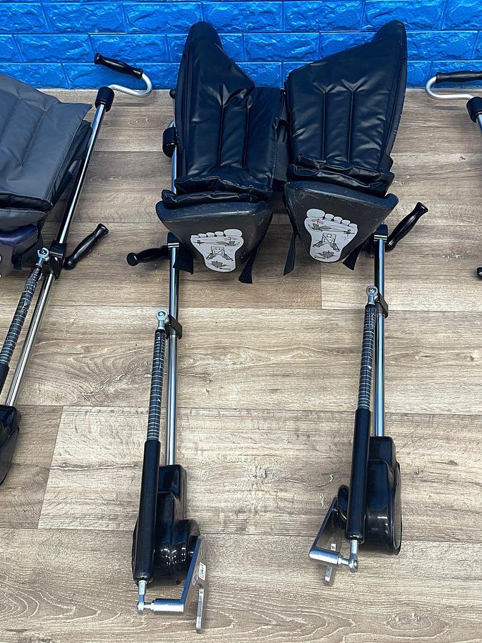 Used F-YFES-RT Finned Stirrup Foot Stand