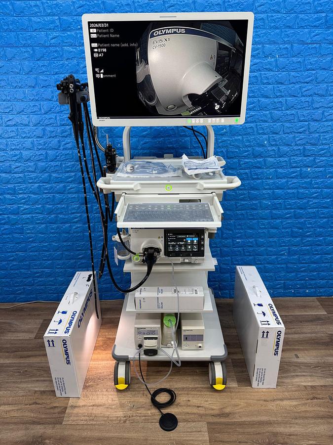 OLYMPUS-Evis-X1-CV-1500-Endoscopy-Tower 