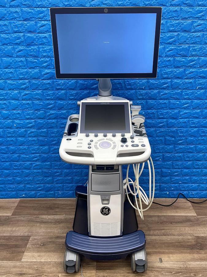 Used GE Logiq P9 Ultrasound YOM: 2016 With 2 Probes