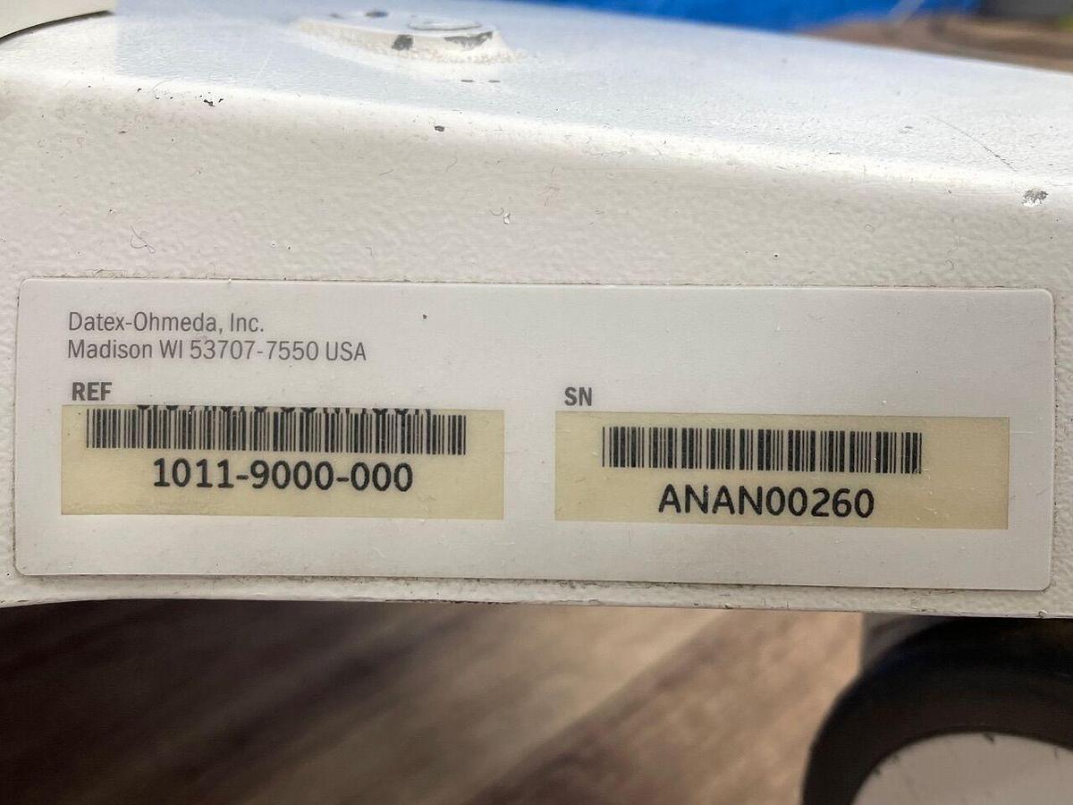 Used GE Aisys Anesthesia YOM