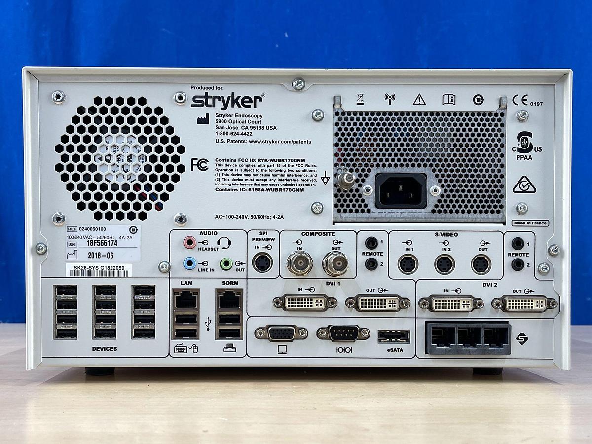 Used Stryker SDC3 HD Information Management System