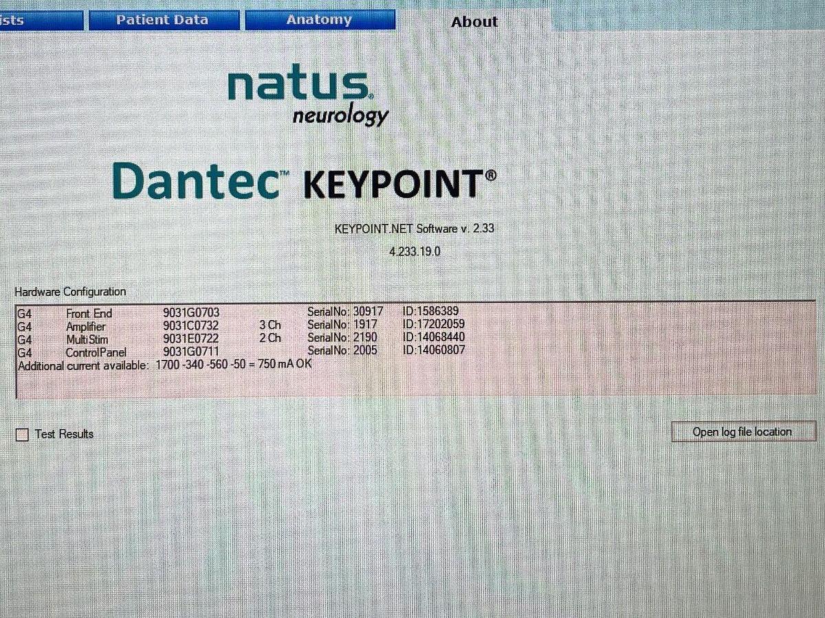 Used DANTEC Keypoint G4 EMG REF