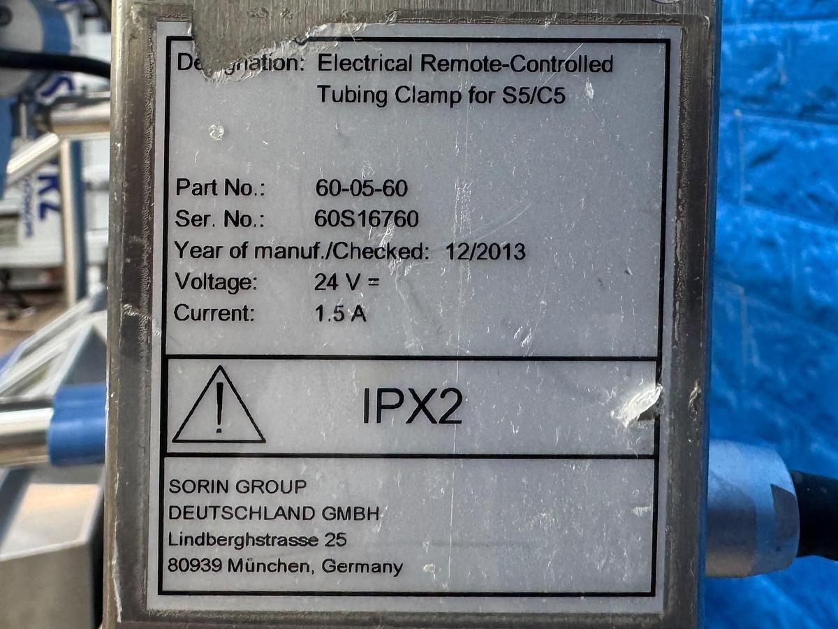 Used LivaNova Sorin Stockert S5 Heart Lung machine 2x S5 RP150 Pumps 2x S5 DRP85 Dual Pumps Sorin CP5 Sorin SP6 Bubble Detector SN: 28E03054 YOM: 2013