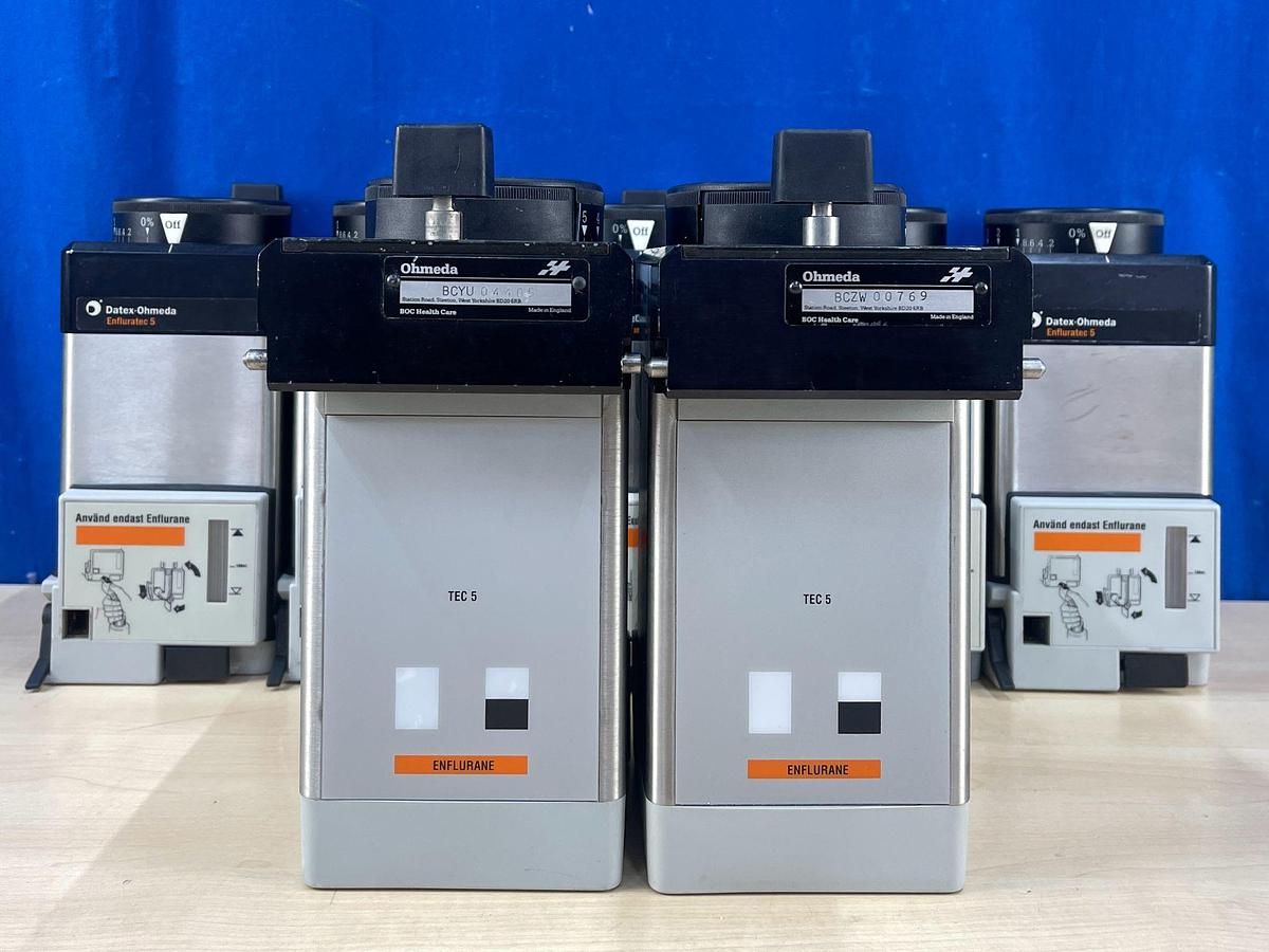 Used GE Datex-Ohmeda Tec 5 Enflurane