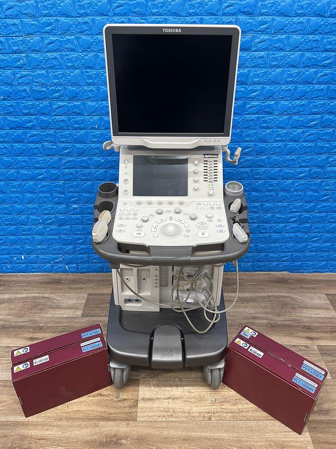 Used -Toshiba Ultrasound Aplio 500 YOM: 2015