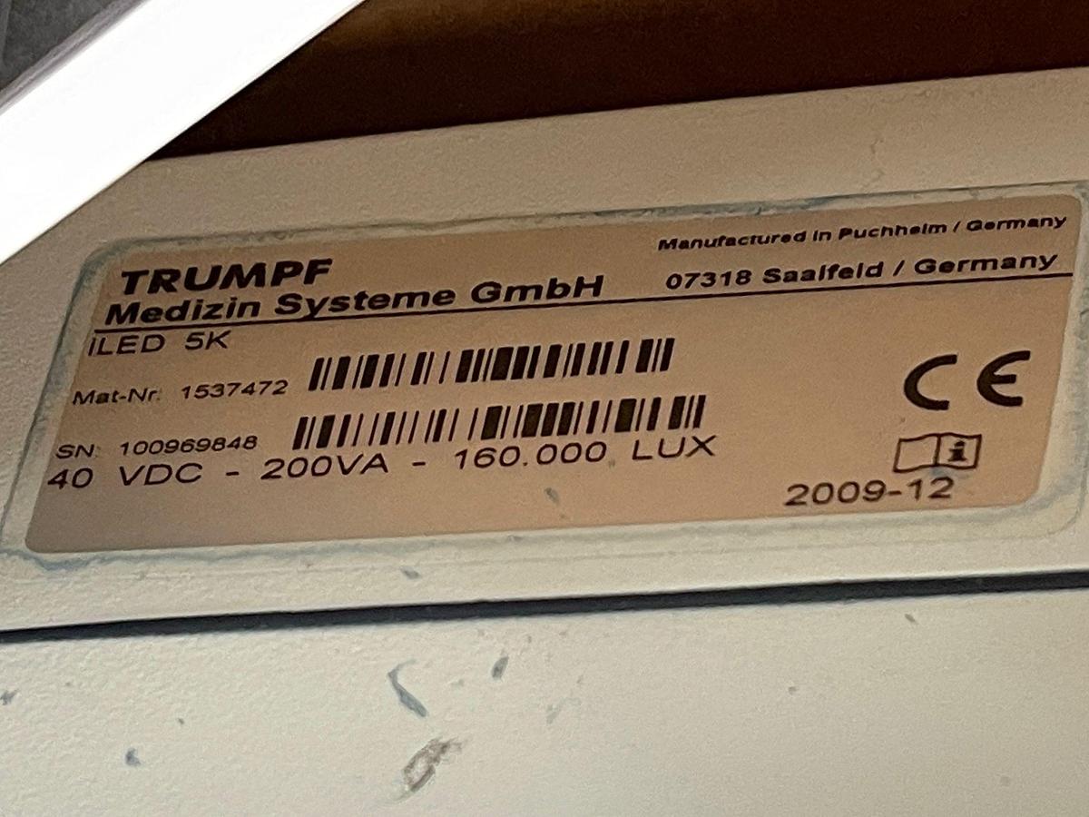 Used Trumpf Light YOM:2009