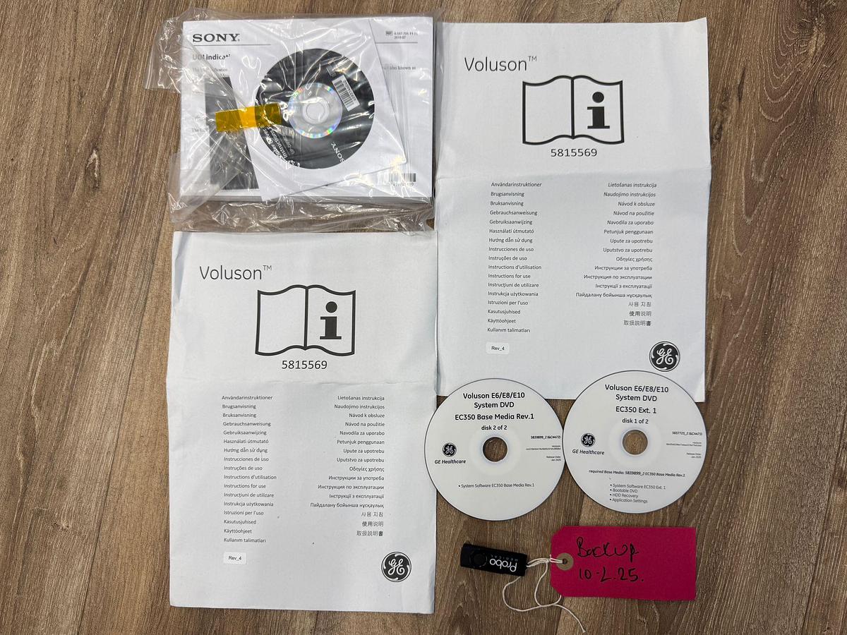 Used GE Voluson E8 Ultrasound YOM: 2020