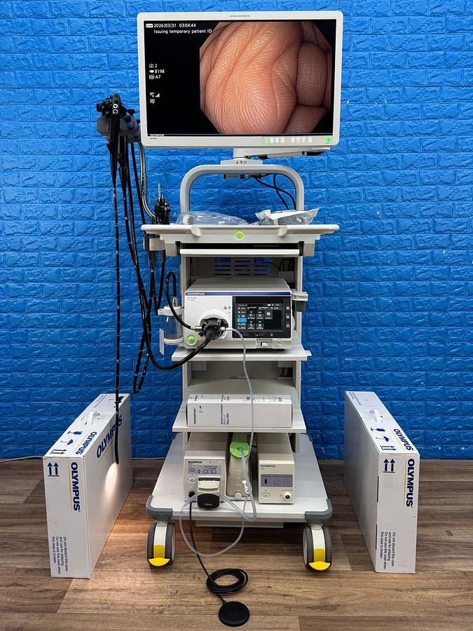 OLYMPUS-Evis-X1-CV-1500-Endoscopy-Tower 