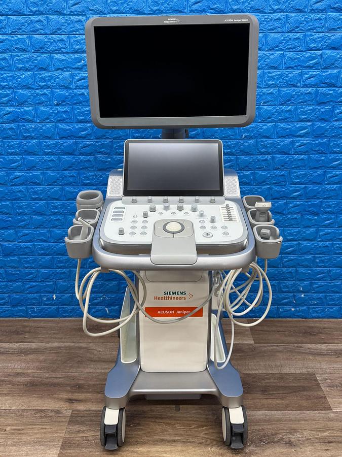 Used Siemens Healthineers Acuson Juniper Ultrasound YOM: 2018  Probe 10V4 YOM: 2018 16L4 YOM: 2019  18H5 YOM: 2018 