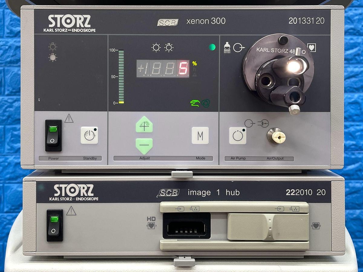 Used KARL STORZ Laparoscopy IMAGE 1 Hub Tower 222010 20 Full HD