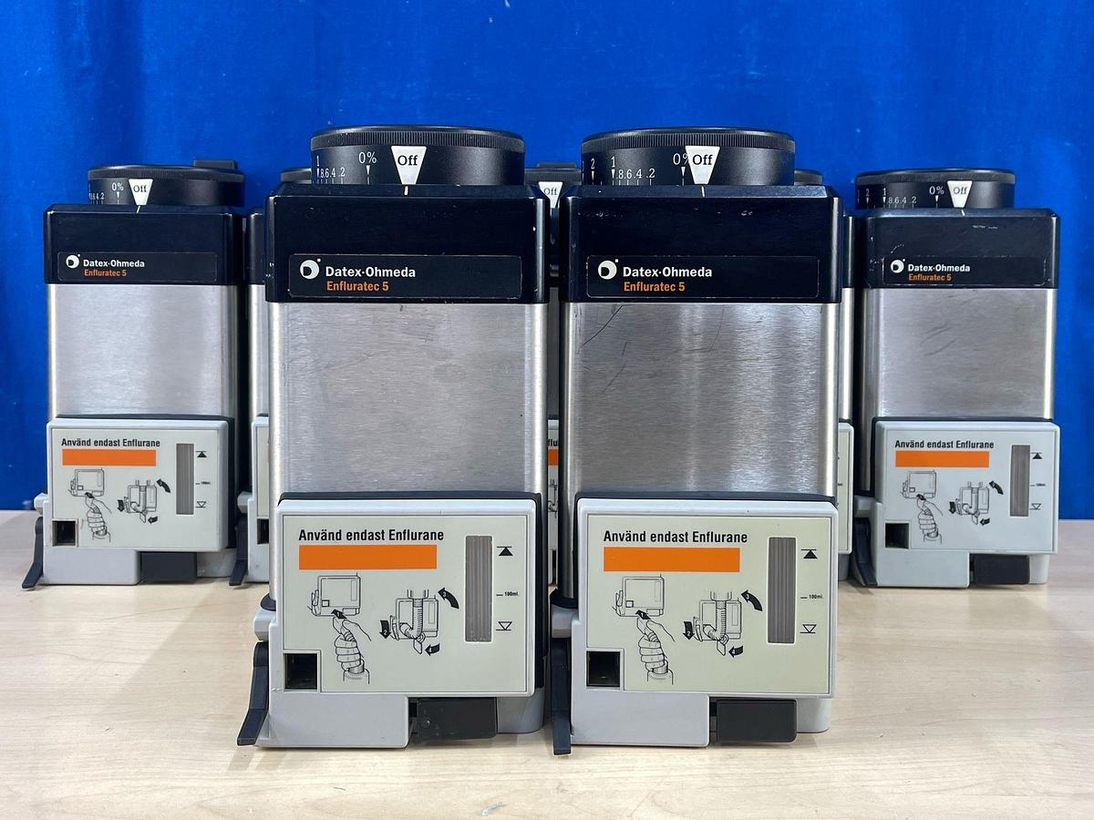 Used GE Datex-Ohmeda Tec 5 Enflurane