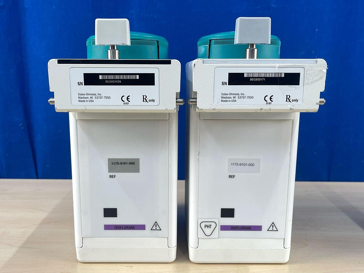 Used GE Datex-Ohmeda Tec 7 Isoflurane Vaporiser