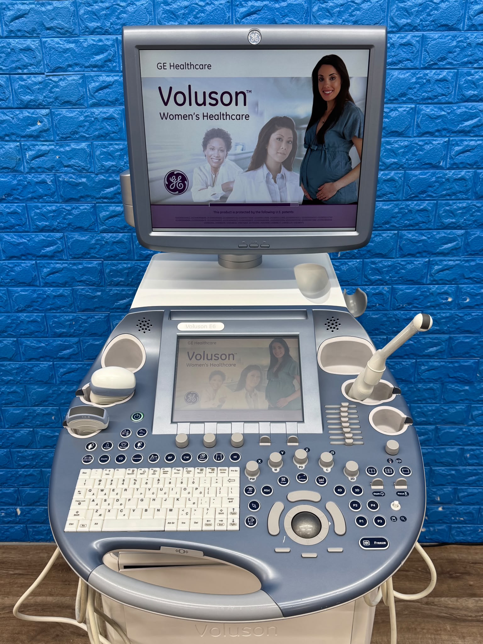 Used GE Voluson Е6 Ultrasound YOM: 2013