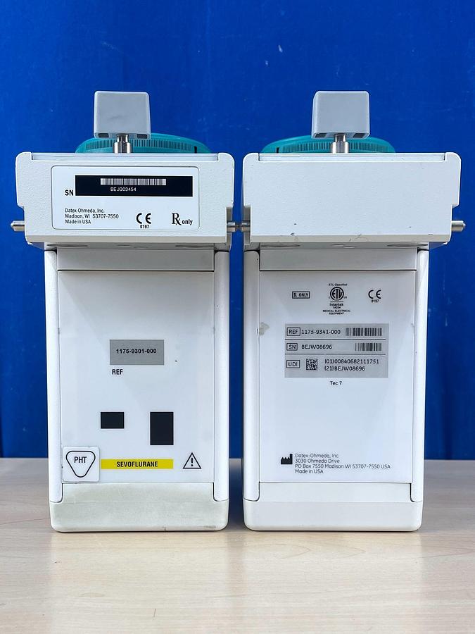 Used GE Datex-Ohmeda Tec 7 Sevoflurane Vaporiser