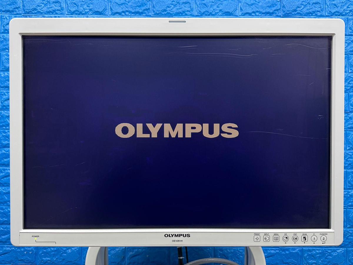 Used Olympus OTV-S190 Tower Processor OTV-S190  SN: 7354579 Light Source CLV-S190 SN: 7304202 Olympus OEV261H Monitor  YOM: 2013 SN: 7354100 Olympus UHI-4  YOM: 2021 SN: 7159219 Olympus IMH-20 SN: 7331770 Olympus Camera Head CH-S190-XZ-E SN: 7506197 Olympus MAJ-1921 Keyboard  Sony Digital Colour Printer