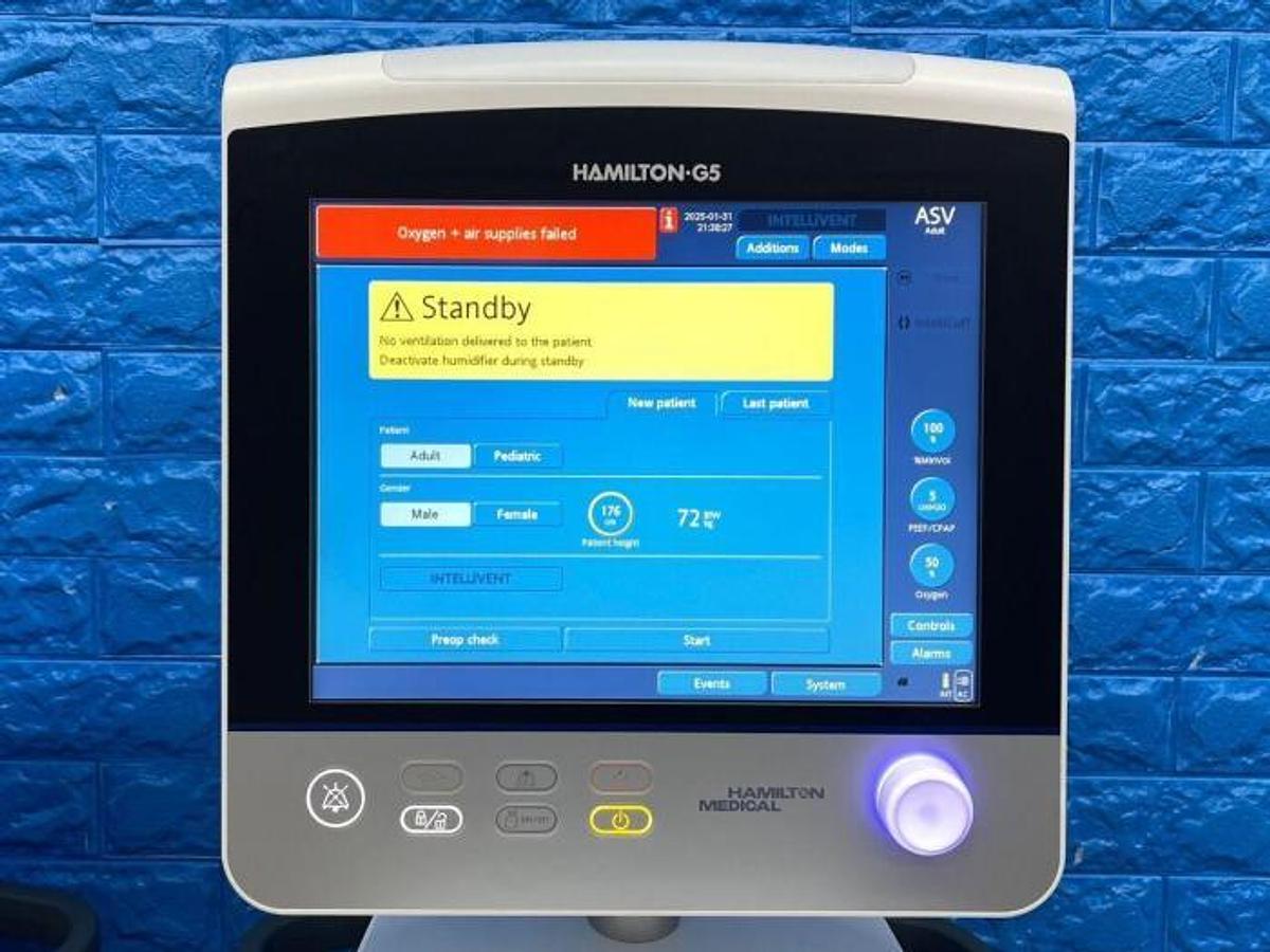 Used - HAMILTON MEDICAL G5